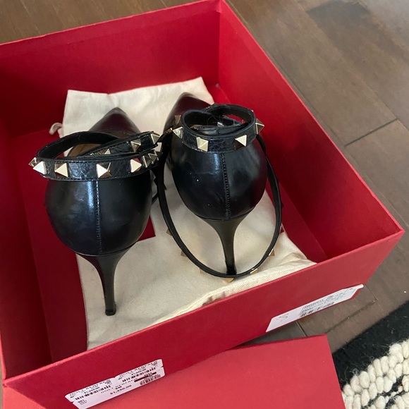 Valentino Rockstud ankle strap. Gently used. - Picture 10 of 15